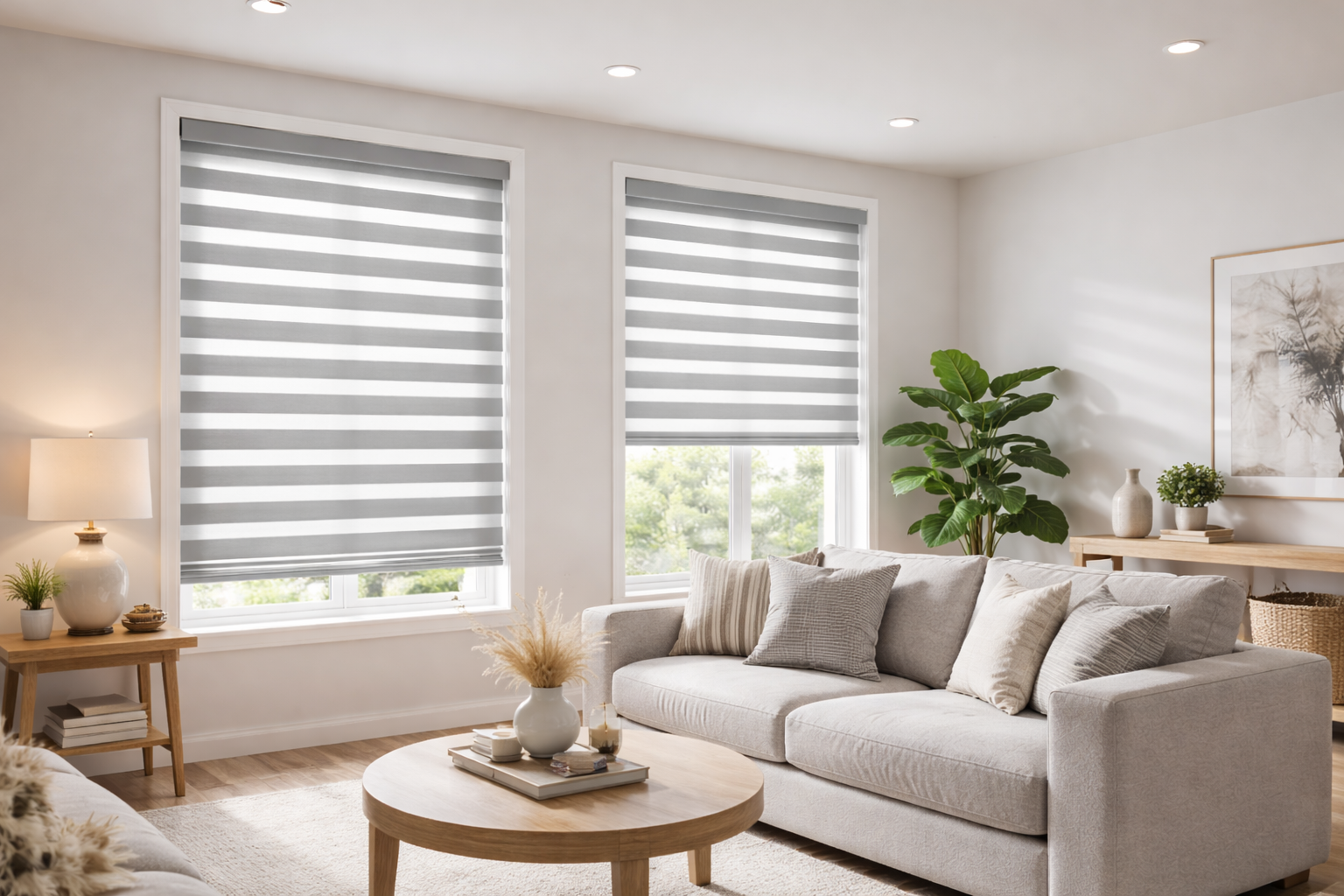 Blackout Zebra Shades  thumbnail 5