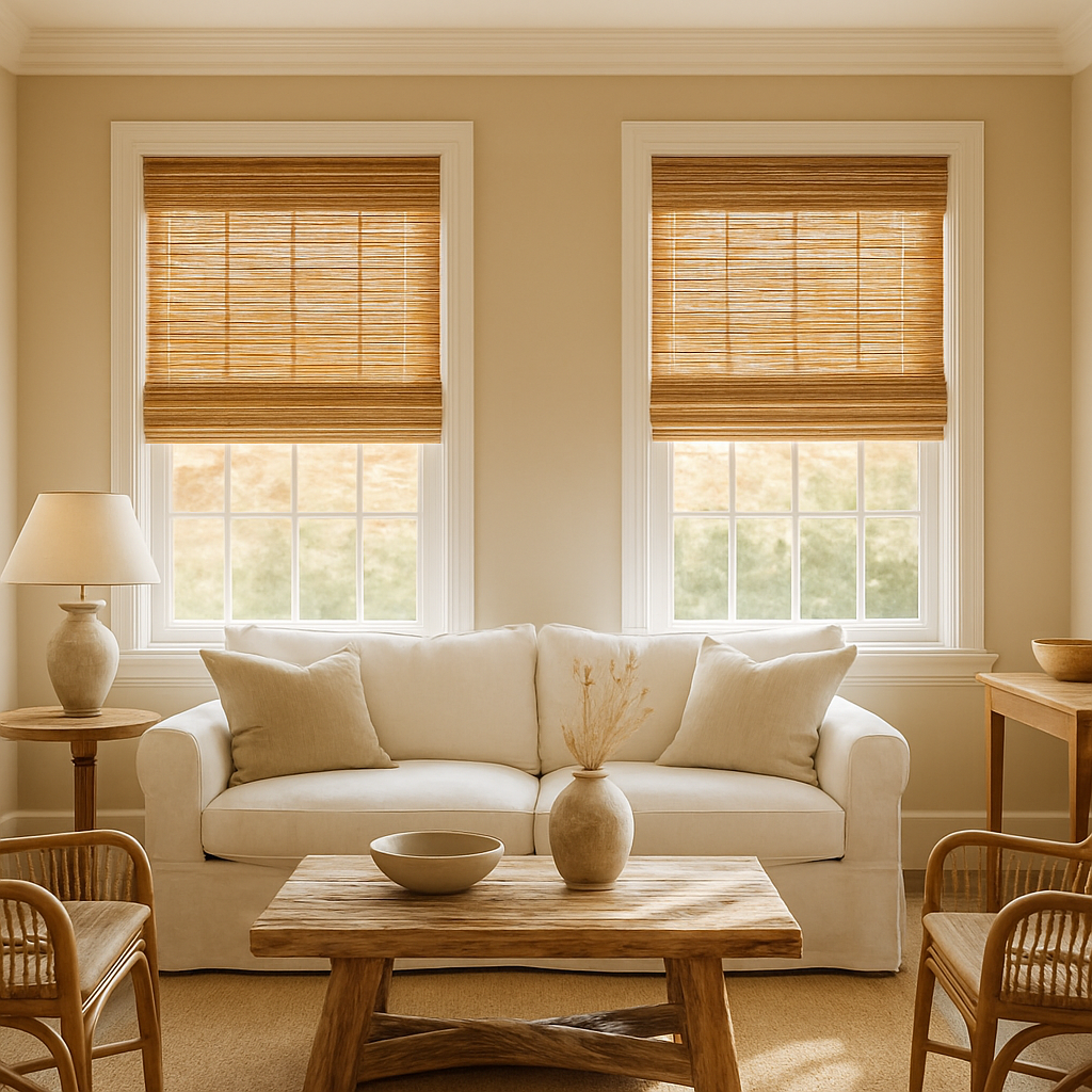 Woven Wood Shade - Light Filtering