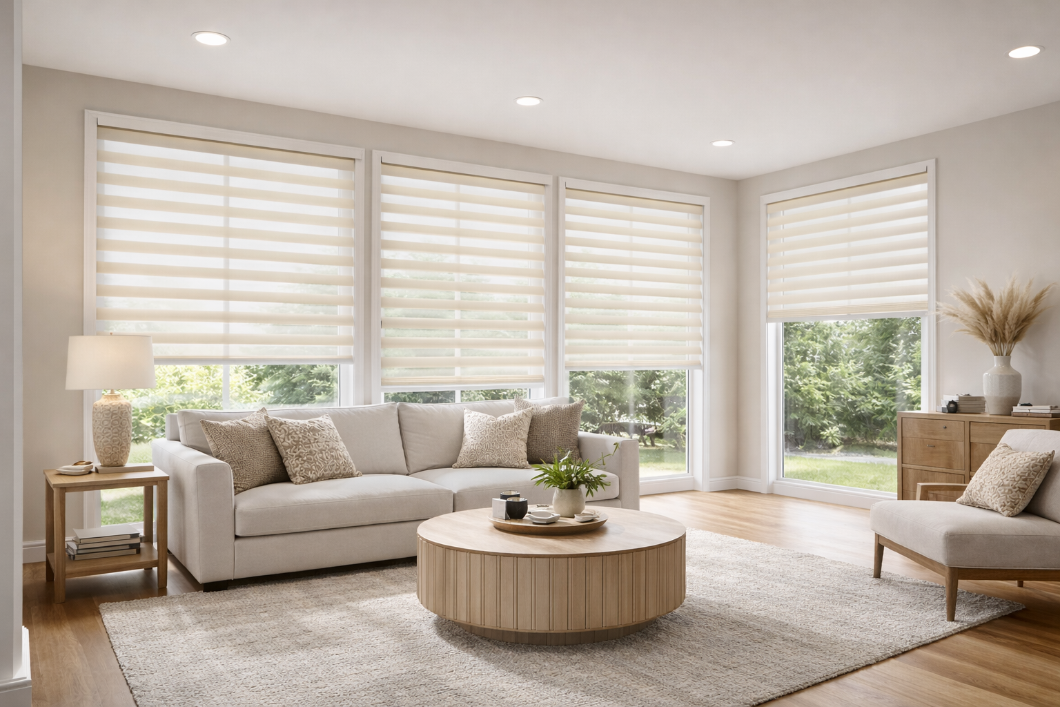 Blackout Zebra Shades