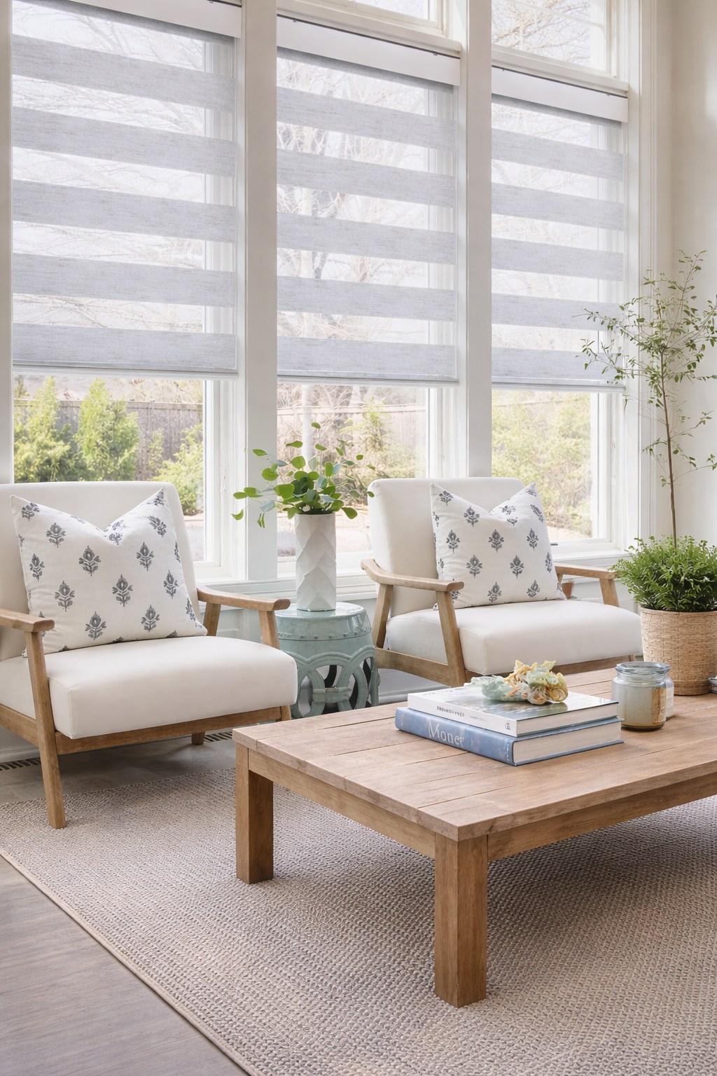 Blackout Zebra Shades thumbnail 2